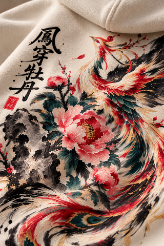 Heritage China — Where Virtue Blooms Hoodie