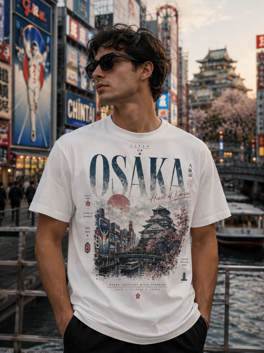Osaka Heart of Kansai T-Shirt
