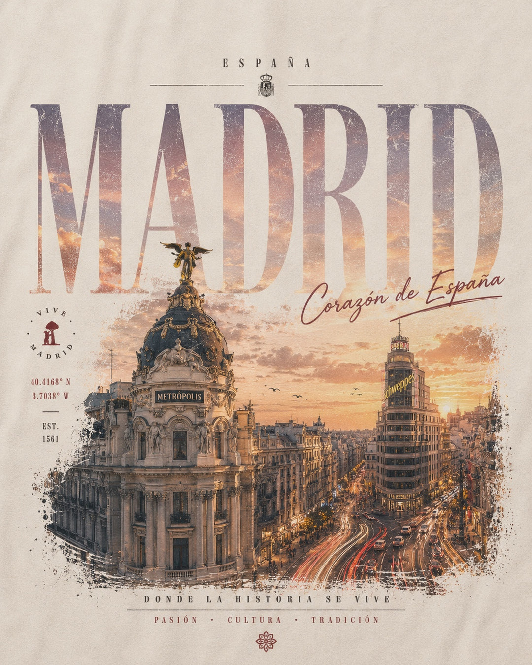 Madrid Corazón de España T-Shirt
